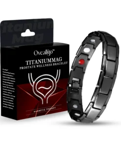 Oveallgo™ Titanium Magentique Braslè byennèt pwostat