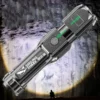 4 Lighting Mode Strong LED Flashlights Telescopic Zoom Tactical Torch USB 18650 Portable Spotlight Long-Range Camping Flashlight