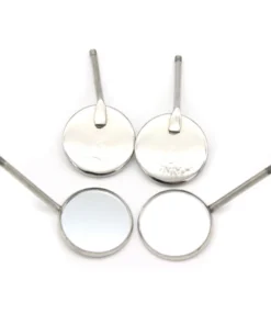 10pcs/set Dental Mouth Mirror Reflector Dentist Equipment Stainless Steel Dental Mouth Mirror Oral Care Tool Set Dental Lab