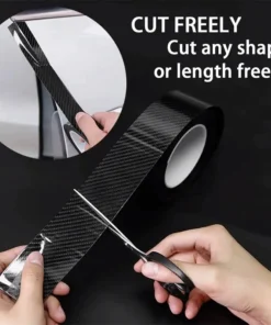 Carbon Fiber Tape Stickers on Car Automotive Cloth Tape Waterproof Decorative Masking Adhesive Adhesives Sealers Hardware Home