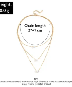 3Pcs/Set Vintage Shiny Rhinestone Love Heart Necklace for Women Simple Multilayer Thin Chain Choker Bridal Neck Jewelry