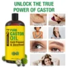 Seurico™ Pi lwil oliv Castor òganik ki peze frèt