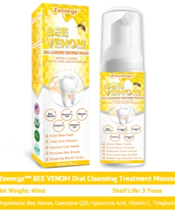 Zoencgz™ Bee Venom Oral Cleansing Treatment Mousse