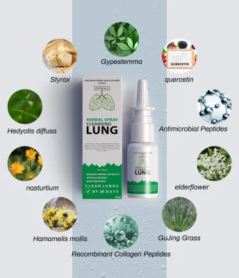Seurico™ Organic Herbal Lung Cleanse Repair Nasal Spray, LOVILDS™ Organic Herbal Lung Cleanse Repair Nasal Spray. TAILEDEN™ Organic Herbal Lung Cleanse Repair Nasal Spray