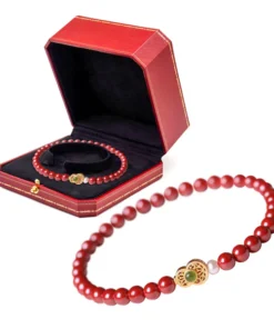 FengShui Calabash Cinnabar Bracelet
