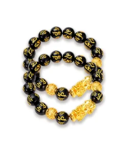 ZenAura™ Feng Shui Pi Xiu Obsidian Bracelet