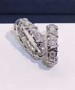 Moissanite Magnetology Lymphvity Ring