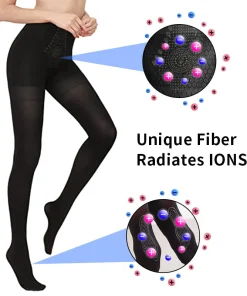 UltraSLIM Tourmaline Ion Body Shaping Stretch Silk Stockings