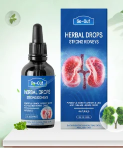 GoOut® Powerful Kidney Support & Uric Acid Cleanse Herbal Drops