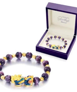 ZENAURA™ Feng Shui Pi Xiu Amethyst Bracelet
