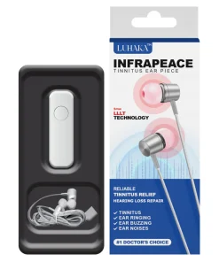 LUHAKA™ Infrapeace Limyè Wouj Terapi Plòg Zòrèy