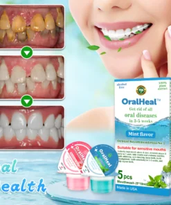 OralHeal™ Jelly Cup Mouthwash Restoring teeth and mouth to health