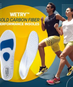 WETRY™ Gold Carbon Fiber Performance Insoles