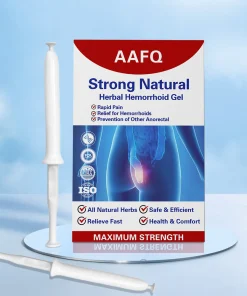 AAFQ Strong Natural Herbal Hemorrhoid Gel - Powerful Support - Made in USA -Herbal Extracts