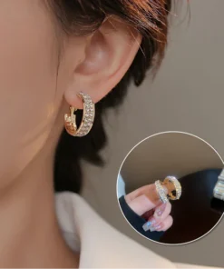 Liacsy™ Detoxify LymphFlow Huggie Earrings