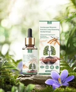 AAFQ™ Cordyceps sinensis Extract - Lung Clearing Drops - Clean & Breathe