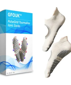 GFOUK™ PulseGrid Tourmaline Ionic Socks