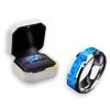 Thcok™ Blue Carbon Energy Ring