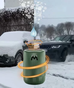 Vehicle-based ultrasound deicer