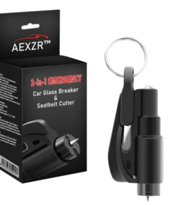 AEXZR™ 2-in-1 Emergency Car Glass Breaker & Seatbelt Cutter