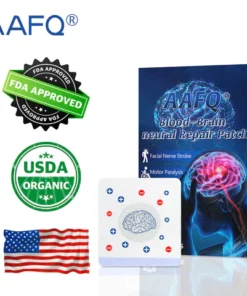AAFQ® Blood-Brain Neural Repair Patch-Powerful Neural Recovery - Heart And Brain Blood Vessel Repair - Herbal Patches