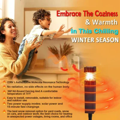 UPMIXU™ Solar-Powered Electromagnetic Resonance De-Icing Light