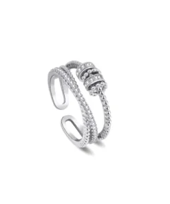 Oneswear™ Threanic Triple-Spin Ring