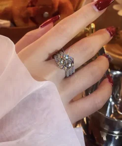 PKNEW™ Magnetic Moissanite Lymphatic Drainage Ring