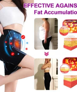 KaaLa™ Special Volcanic Mineral Negative Ion Magnetic Therapy Sorrel Repair Bodysuit