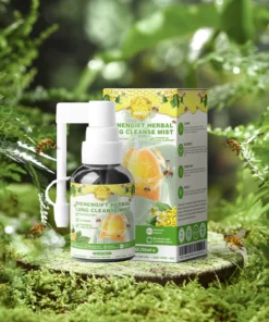 AAFQ™ Bienengift Herbal Lung Cleanse Mist - Powerful Lung Support, Cleanse & Breathe