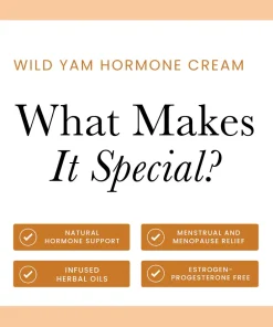 Holistic Health Wild Yam Hormone Cream