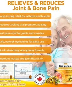 Hudros™ Bee Venom Pain Suppression Joint Healing Cream