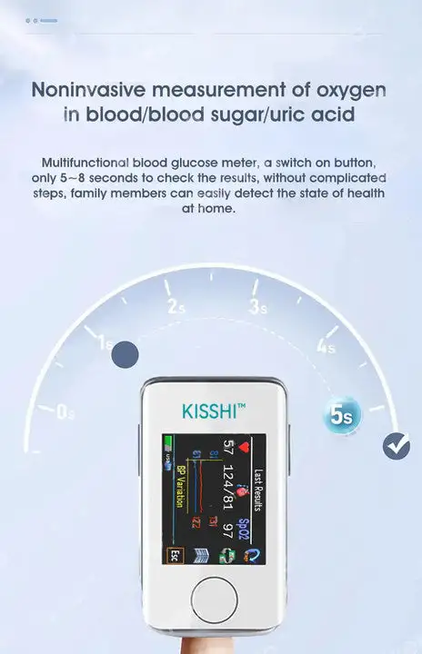 KISSHI™ Non-Invasive Blood Glucose Meter