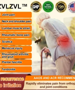 ZVLZVL™ Bee Venom Instant Pain Relief Arthritis Therapy Cream