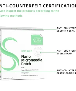 𝗖𝘃𝗿𝗲𝗼𝘇™ SMGT-GLP-1 Nano Microneedle Patch
