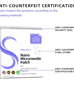 HonXi™ SMGT-GLP-1 Nano Microneedle Patch