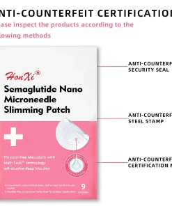 HonXi® Semaglutide Nano Microneedle Slimming Patch
