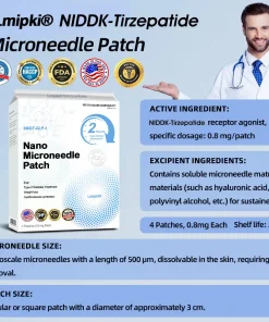 Lmipki® NIDDK-Tirzepatide Nano Microneedle Patch