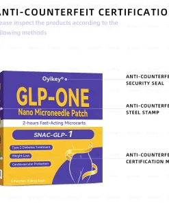 Oyikey® 𝐒𝐍𝐀𝐂-𝐆𝐋𝐏-𝟏 𝐍𝐚𝐧𝐨 𝐌𝐢𝐜𝐫𝐨𝐧𝐞𝐞𝐝𝐥𝐞 𝐏𝐚𝐭𝐜𝐡