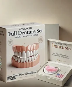 QIAWI ™-🦷Advanced Customized Full Denture Set
