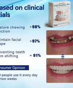 QIAWI ™-🦷Advanced Customized Full Denture Set