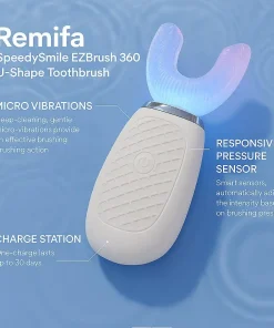 Remifa™ SpeedySmile EZBrush 360 U-Shape Toothbrush