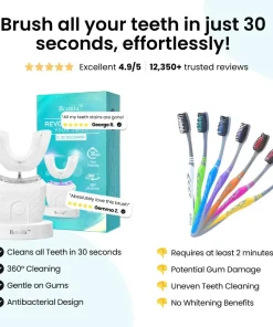Remifa™ SpeedySmile EZBrush 360 U-Shape Toothbrush