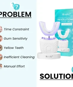 Remifa™ SpeedySmile EZBrush 360 U-Shape Toothbrush