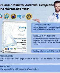 𝑫𝒐𝒓𝒎𝒐𝒓𝒏𝒂® 𝑫𝒊𝒂𝒃𝒆𝒕𝒆𝒔 𝑨𝒖𝒔𝒕𝒓𝒂𝒍𝒊𝒂-𝑻𝒊𝒓𝒛𝒆𝒑𝒂𝒕𝒊𝒅𝒆 𝑵𝒂𝒏𝒐 𝑴𝒊𝒄𝒓𝒐𝒏𝒆𝒆𝒅𝒍𝒆 𝑷𝒂𝒕𝒄𝒉