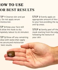 AQA™ Herbal Spots Peel-Off Facial Mask