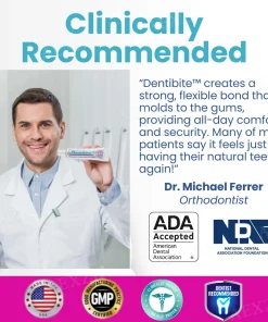 Dentibite™ Thermoplastic Denture Adhesive Cushion