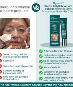 Flysmus® Botox Jellyfish Venom Peptide Nanoliposome Sculpting Anti-Wrinkle Cream