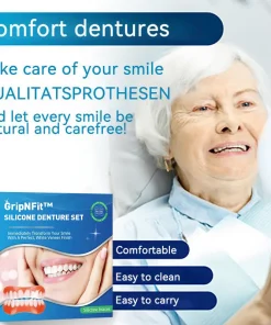 GripNFit™ Silicone Denture Set