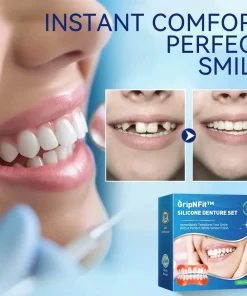 GripNFit™ Silicone Denture Set